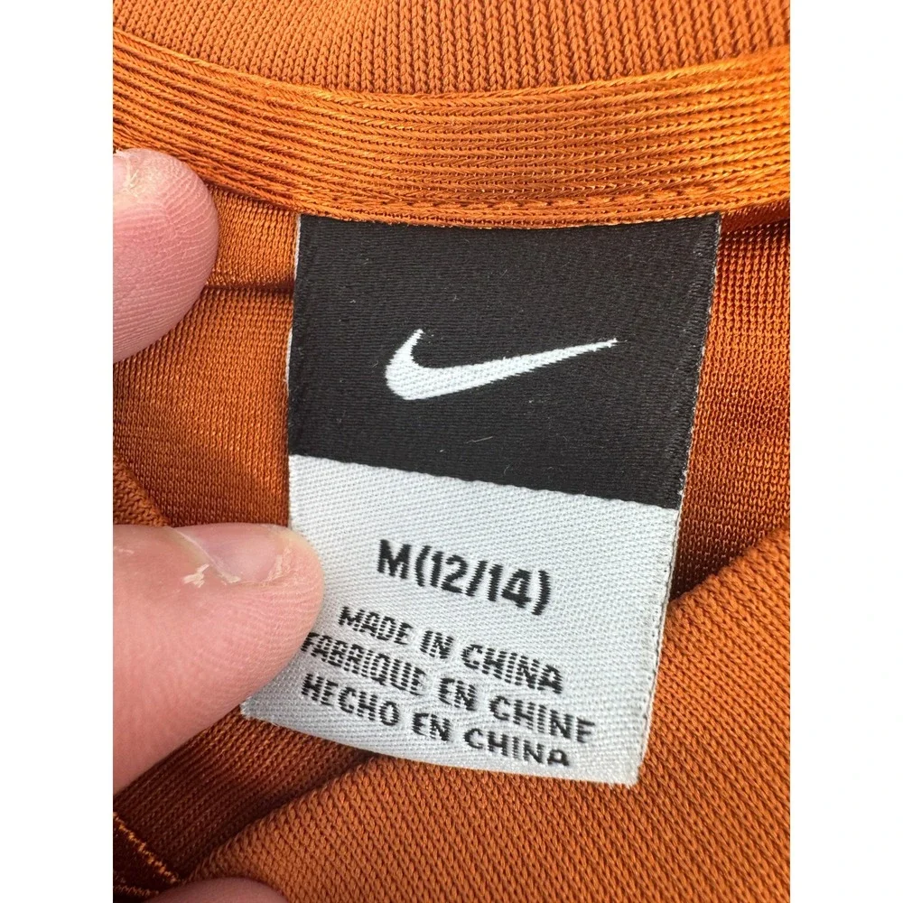 Nike Texas Longhorns Football Jersey Womens Small Youth M Orange #7 Mesh‎